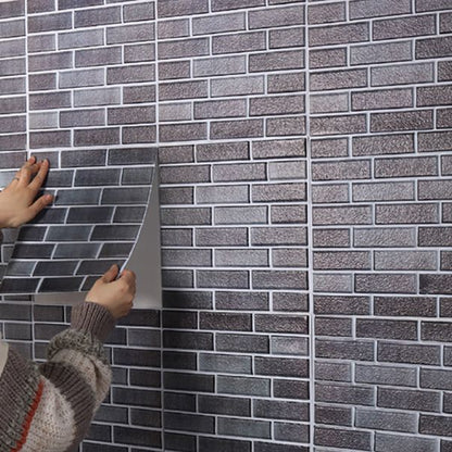 Skorter | Plastic Peel & Stick Subway Tile 3D Subway Tile with Slip-Resistant Surface