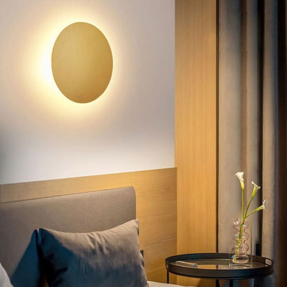 Skorter | Glowaura - Modern Round Wall Lamp