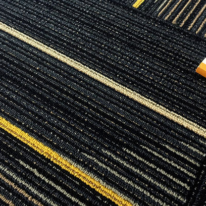 Skorter | Dark Color Level Loop Carpet Tile Non-Slip Self-Adhesive Indoor Office Carpet Tiles