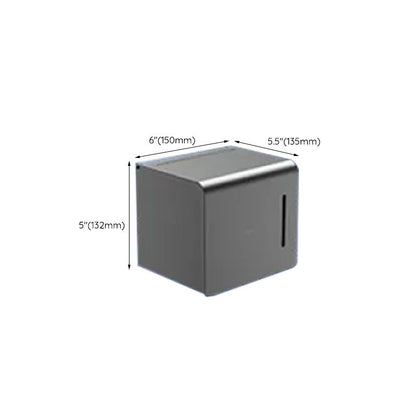 Skorter | Contemporary bathroom accessory set made of aluminum with towel holder/bath shelf