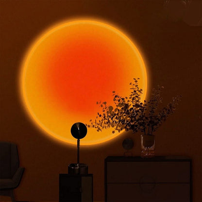 Skorter | GloedGlimpse - Create a Enchanting Atmosphere with Sunset LED Table Lamp from GloedGlimpse