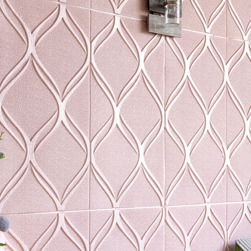 Skorter | Contemporary waterproof wall planks striped brick bedroom wall panels