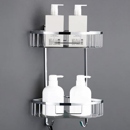 Skorter | 5-piece Bathroom Accessory Set Modern Polished Chrome Bathroom Set