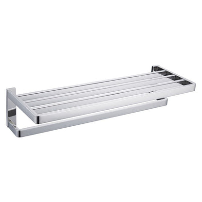 Skorter | 5-piece modern bathroom accessories as single item or in set Polished chrome bathroom set