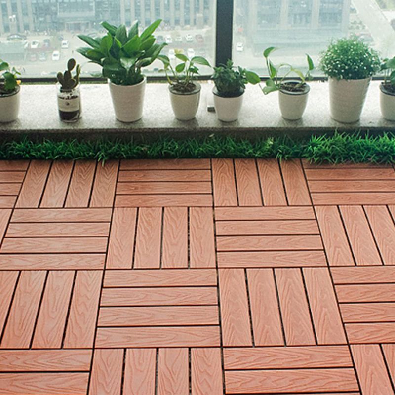 Skorter | Composite Deck Board Solid Color Installation Boards Made of Wood