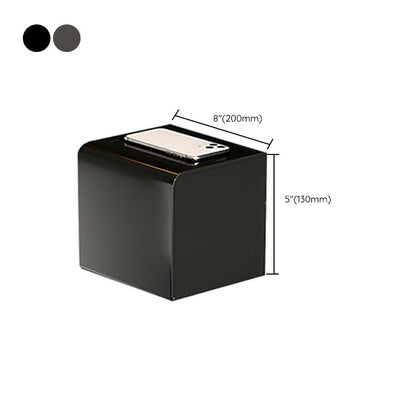 Skorter | Contemporary bathroom accessory set made of matte stainless steel-aluminum with bathrobe hook/towel bar