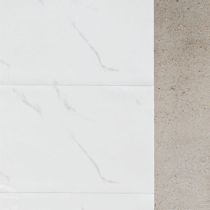 Skorter | Polished waterproof marbled sheet back panel peel and stick interior insert