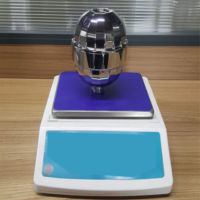 Skorter | 5 Sprays Showerhead Wall Mount Silver Round Fixed Showerhead