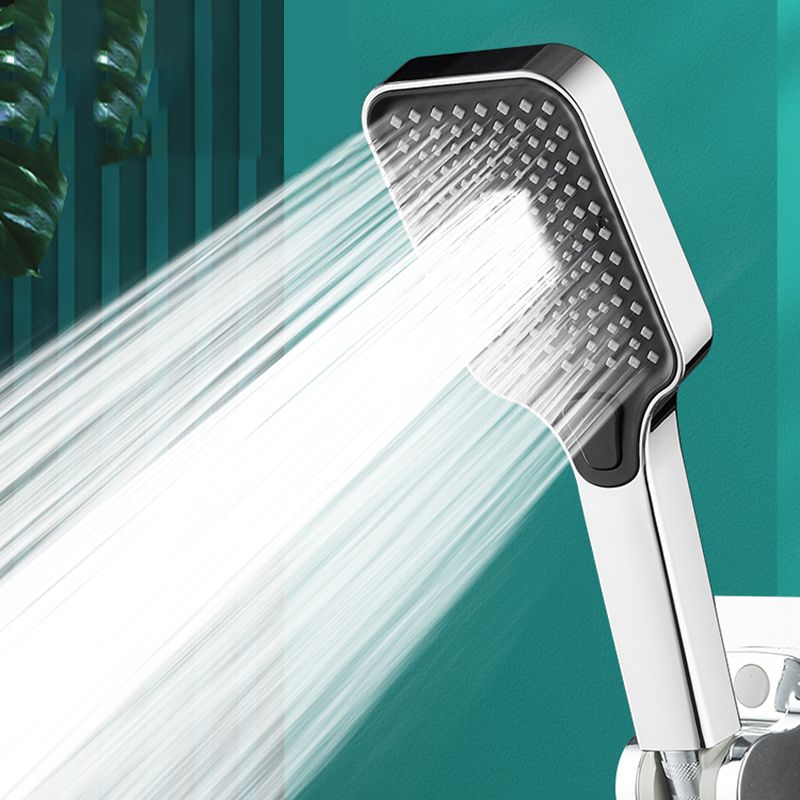 Skorter | Contemporary Rectangular Hand Shower Adjustable Spray Pattern Showerhead