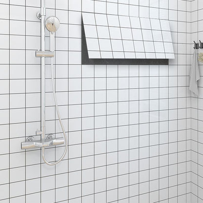 Skorter | 3-Pack PVC Rectangular Peel & Stick Subway Tiles Kitchen and Bathroom Backsplash