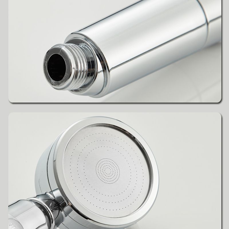 Skorter | Contemporary 3 Beam Shower Head Adjustable Spray Pattern Rotating Hand Shower