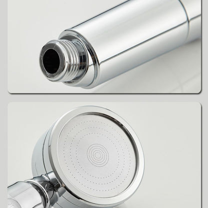 Skorter | Contemporary 3 Beam Shower Head Adjustable Spray Pattern Rotating Hand Shower