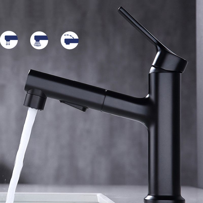 Skorter | Round Vessel Sink Bathroom Faucet Simple Style Faucet with Brass Material