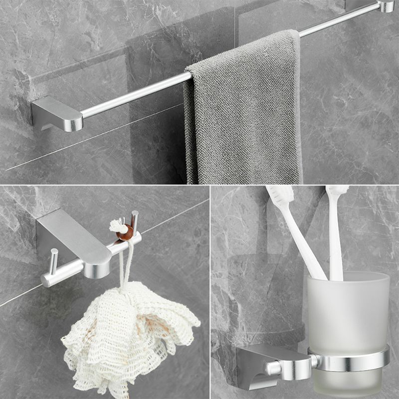 Skorter | 6-piece chrome bathroom accessory as a single item or as a set with towel ring bar
