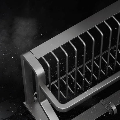 Skorter | Aluminium modern bathroom accessory set polished grey bathroom shelf/toilet paper holder/robe hooks