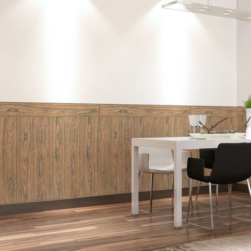Skorter | 3D Embossed Interior Wall Covering Self-Adhesive Wood Look Wall Paneling