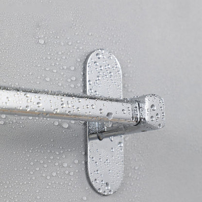 Skorter | 2-Piece Stainless Steel Slip-Resistant Modern Chrome Bathroom Hardware Set