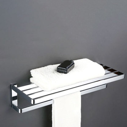 Skorter | 5-piece Bathroom Accessory Set Modern Polished Chrome Bathroom Set