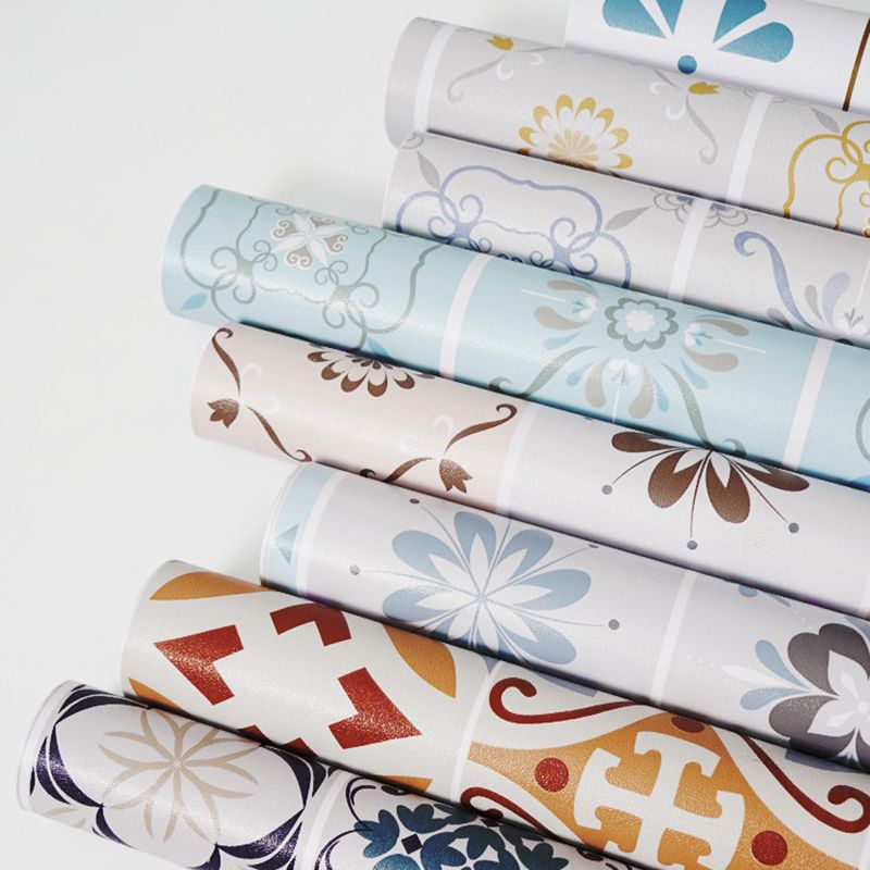 Skorter | Bathroom 3.5 mm Vinyl Floor Square Peel and Stick PVC Flooring