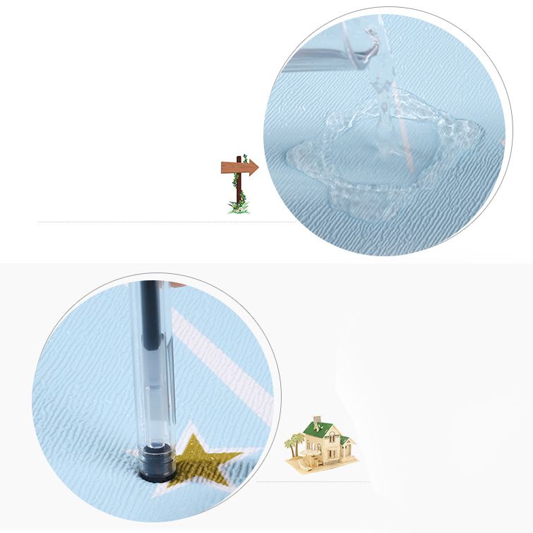 Skorter | Contemporary Wall Ceiling Cartoon Print Peel and Stick Waterproof Wall Panel