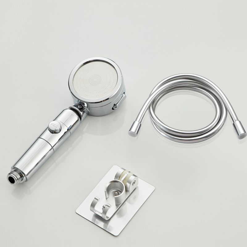 Skorter | Contemporary 3 Beam Shower Head Adjustable Spray Pattern Rotating Hand Shower