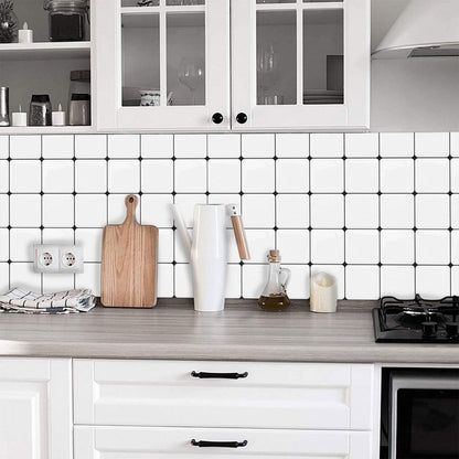Skorter | Contemporary Wallpaper Mosaic Tile Peel & Stick Tile for Kitchen and Bathroom
