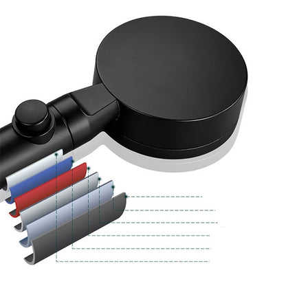 Skorter | 5 setting patterns shower head plastic round handheld shower head