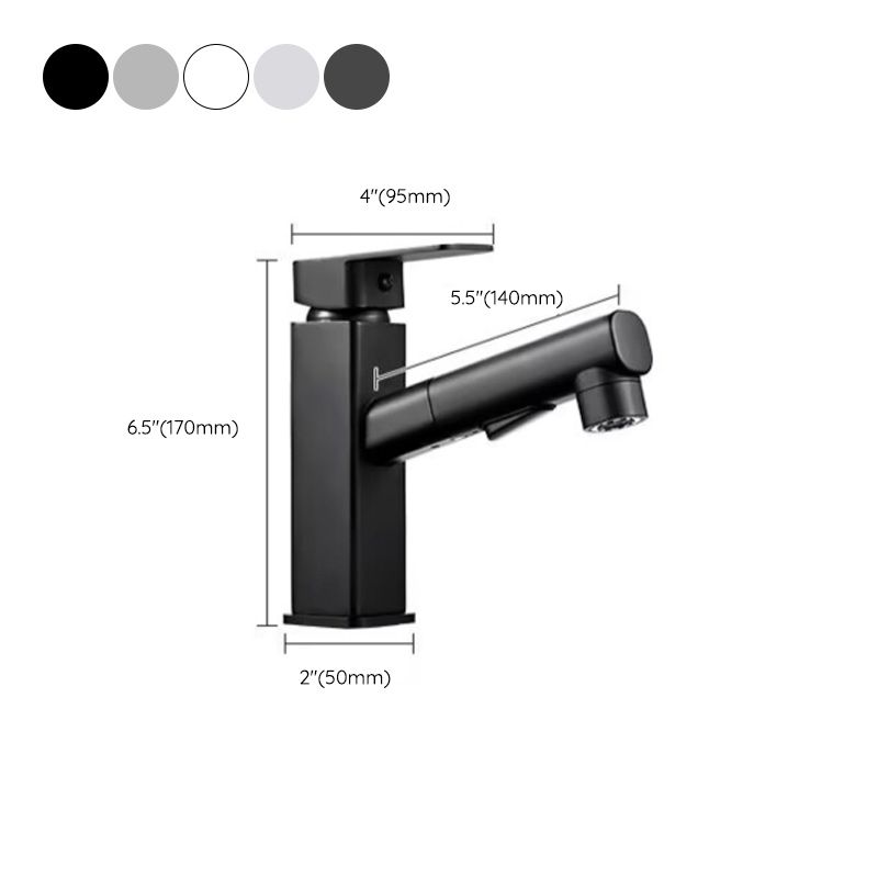 Skorter | Bathroom Vessel Water Faucet Lever Handle 1 Hole Vessel Sink Faucet