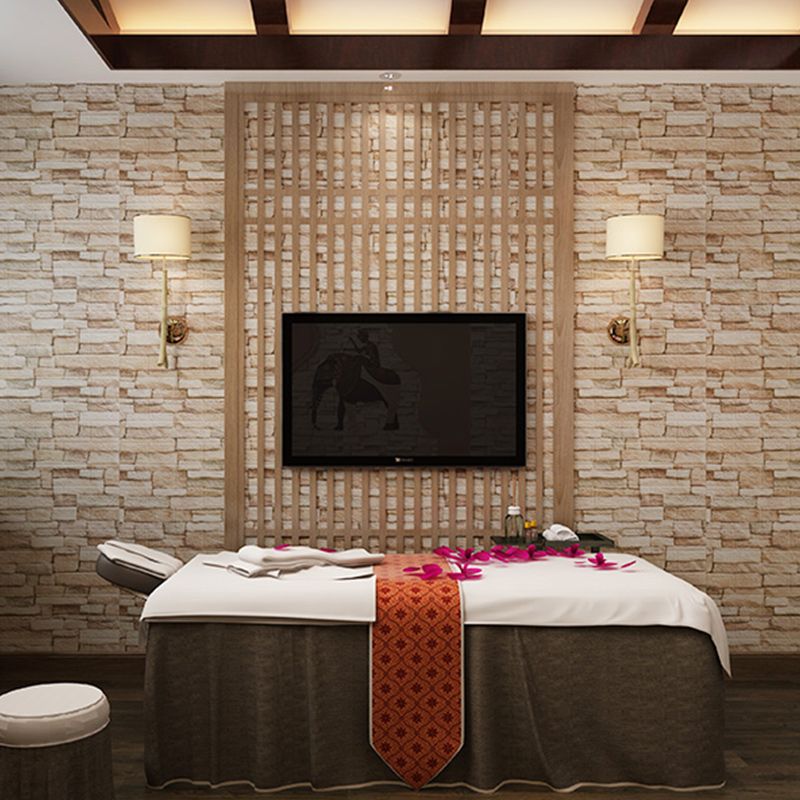 Skorter | 3D Artificial Brick Wall Panel Industrial Style Living Space Wall Plate (Pack of 10)