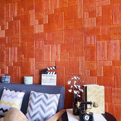 Skorter | 3D Wall Panel Country House Style Simple Home Living Room Panel Wall (10-Pack)