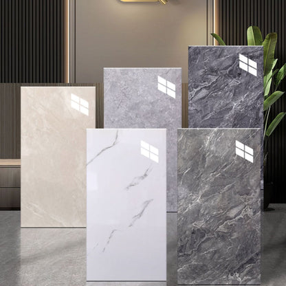 Skorter | 10-Pack PVC rectangular Peel-and-Stick wall tile kitchen and bathroom backsplash