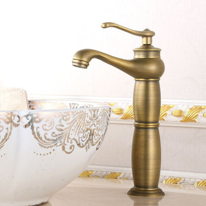 Skorter | Country House Wide Water Tap Basin Faucet with Lever Handle