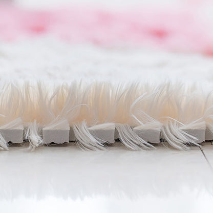 Skorter | Basic carpet tiles solid color long pile square bedroom carpet tiles