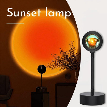 Skorter | GloedGlimpse - Create a Enchanting Atmosphere with Sunset LED Table Lamp from GloedGlimpse