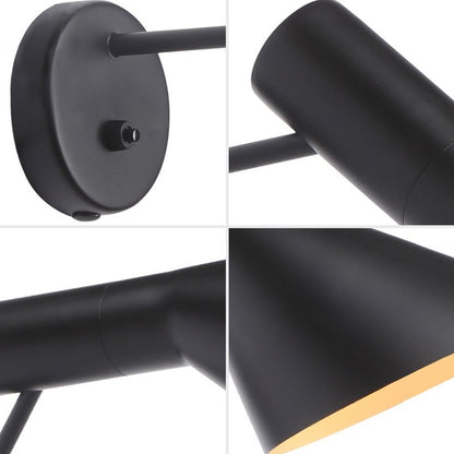 Skorter | Industriell vägglampa konisk vägglampa med aluminiumskärm