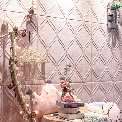 Skorter | Contemporary waterproof wall planks striped brick bedroom wall panels