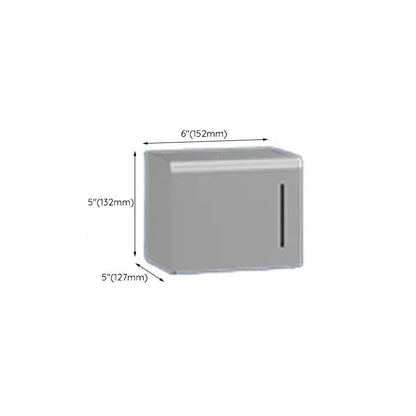 Skorter | Contemporary bathroom accessory set made of aluminum with towel holder/bath shelf