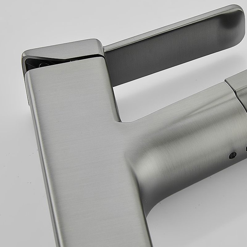 Skorter | Contemporary Basin Mixer Lever Handles Low Arc Copper Basin Mixer