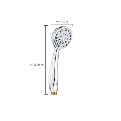 Skorter | Contemporary Brass Round Hand Shower Water Filtration Shower Head