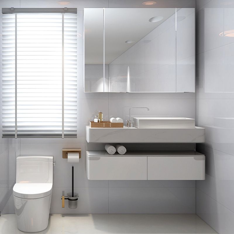 Skorter | Bathroom single tile marble pattern peel-and-stick tiles backing plate