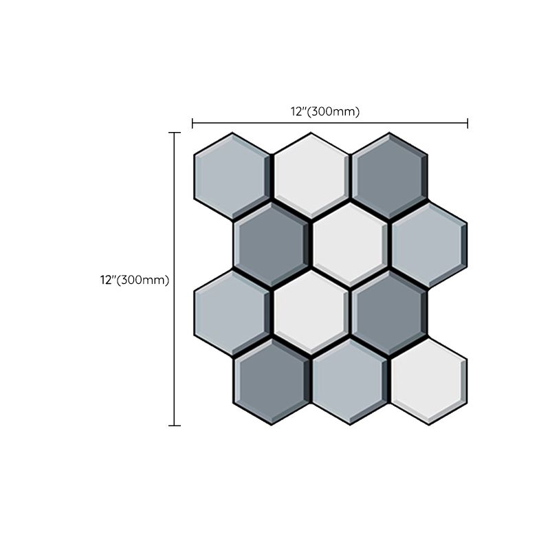 Skorter | 3D Wall Panel Modern Minimalistic Home Living Room Bathroom Panel Wall (5-Pack)