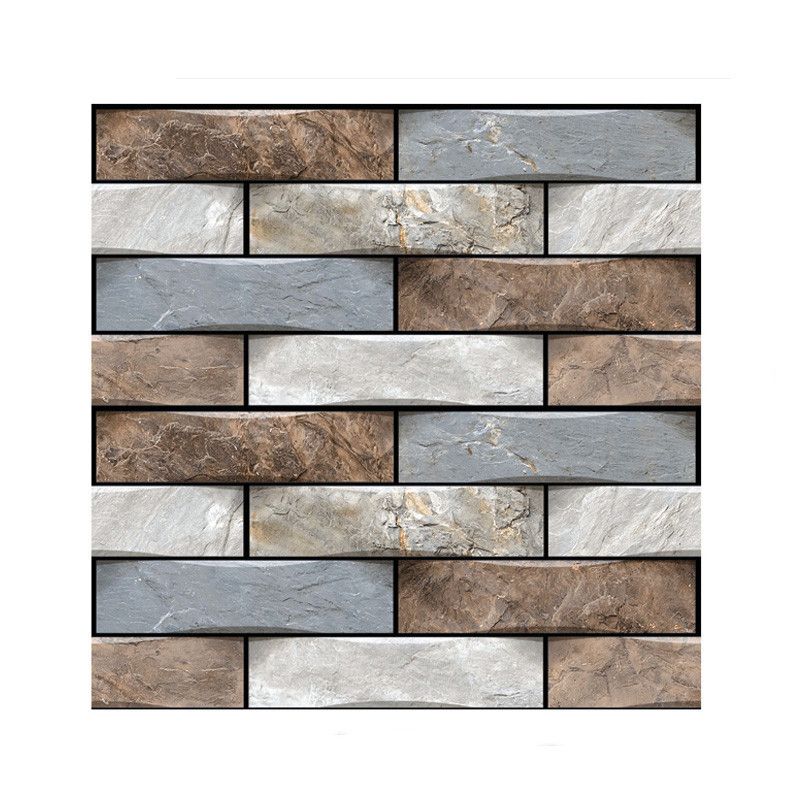 Skorter | Plastic Peel & Stick Subway Tile 3D Subway Tile with Slip-Resistant Surface