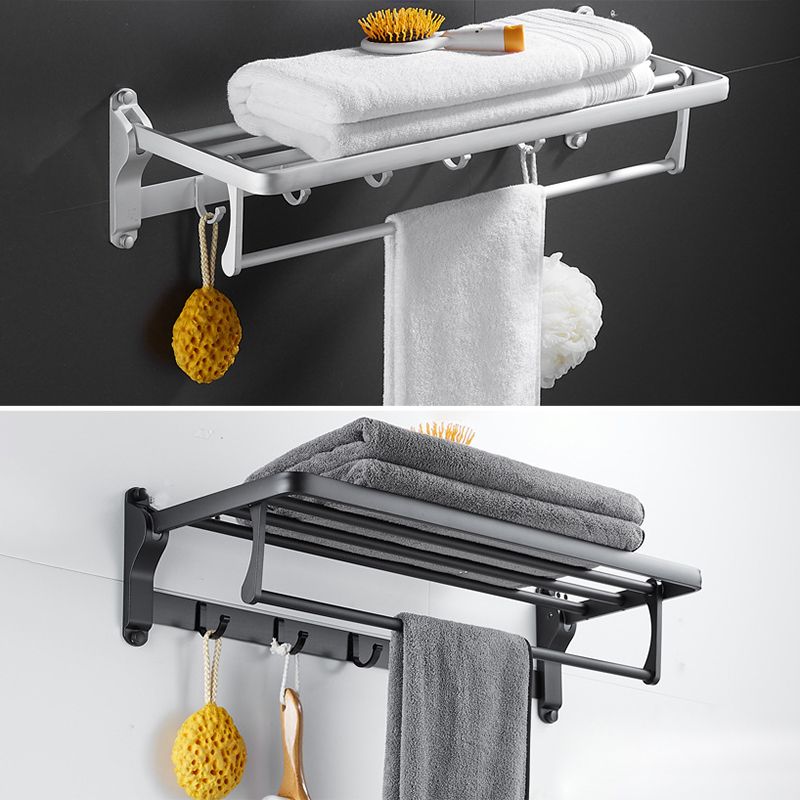 Skorter | 6-piece contemporary bathroom accessory set bathroom shelf/towel bar paper holder included
