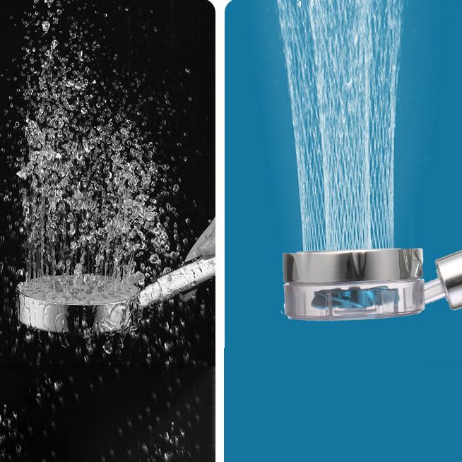 Skorter | Creative Metal Shower Head Adjustable Water Flow Round Handheld Shower Head