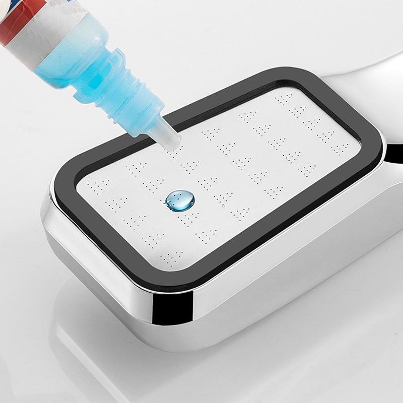 Skorter | Traditional handheld shower head metal hand shower with square shape