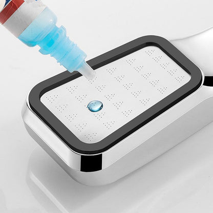 Skorter | Traditional handheld shower head metal hand shower with square shape