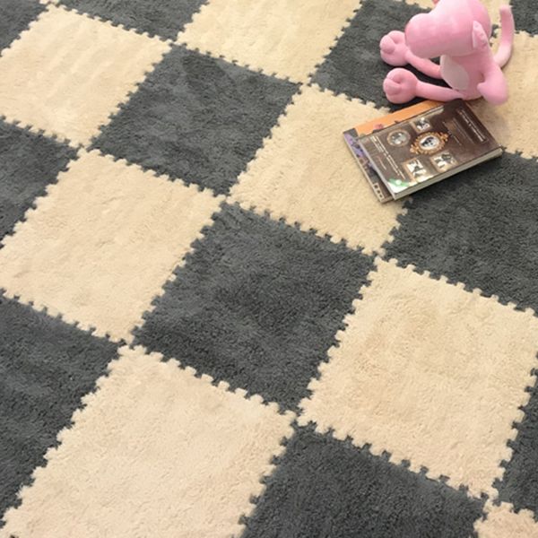 Skorter | Color-fade-resistant carpet tile Solid color interlocking carpet tile