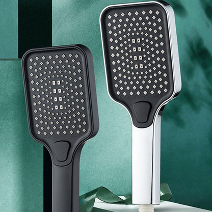 Skorter | Contemporary Rectangular Hand Shower Adjustable Spray Pattern Showerhead
