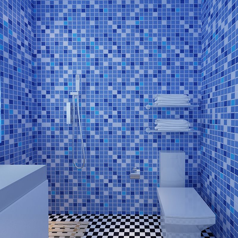 Skorter | Colorful Mosaic Peel & Stick Tiles Waterproof Shower Wallpaper