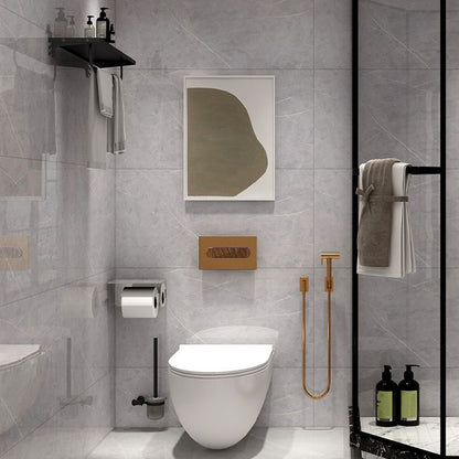 Skorter | Bathroom single tile marble pattern peel-and-stick tiles backing plate